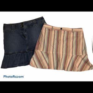 Ann Taylor LOFT Two Skirts